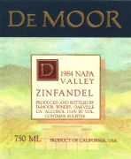 Demoor_zinfandel 1984